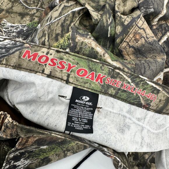 Mossy Oak Pants Mens XXL Camo Cargo Country DNA 6 Pocket Outdoor Hunting - Picture 7 of 9